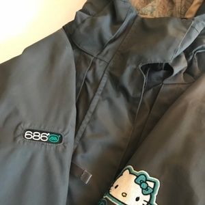 686 LIMITED EDITION HELLO KITTY SNOWBOARD JACKET